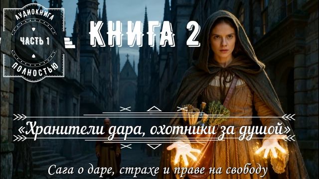 КН 2️⃣ Ч1️⃣«Хранители дара, охотники за душой» Сага о даре, страхе и праве на свободу КН 2️⃣ Ч1️⃣