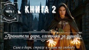 КН 2️⃣ Ч1️⃣«Хранители дара, охотники за душой» Сага о даре, страхе и праве на свободу КН 2️⃣ Ч1️⃣