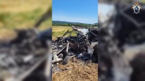 Появились видео с места жесткой посадки Ан-3 на Сахалине