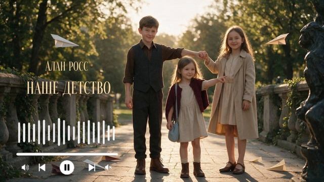 ⚡Наше детство (Добрая детская песня) 🌞Премьера песни /слова Алан Росс/
