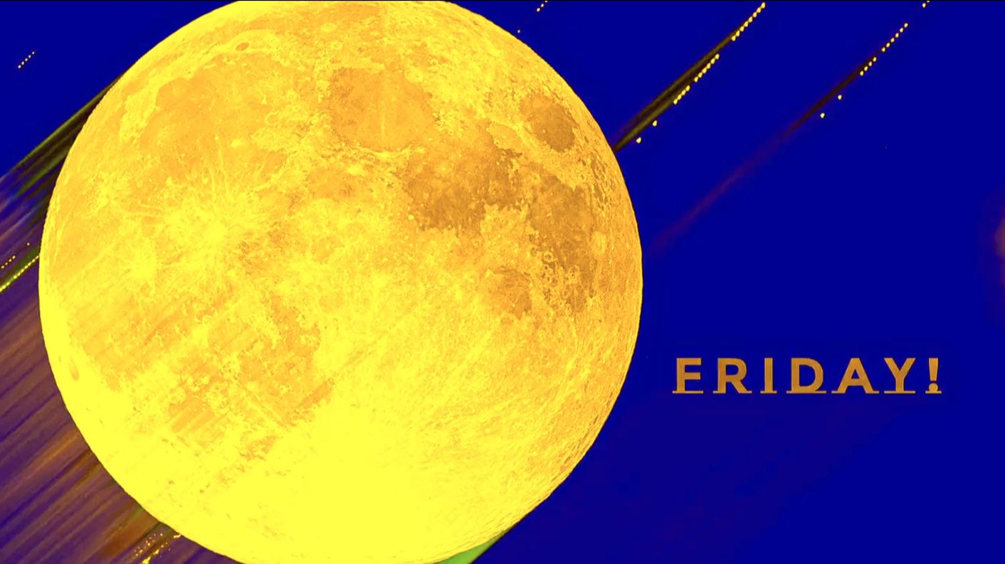 Friday Red Moon
