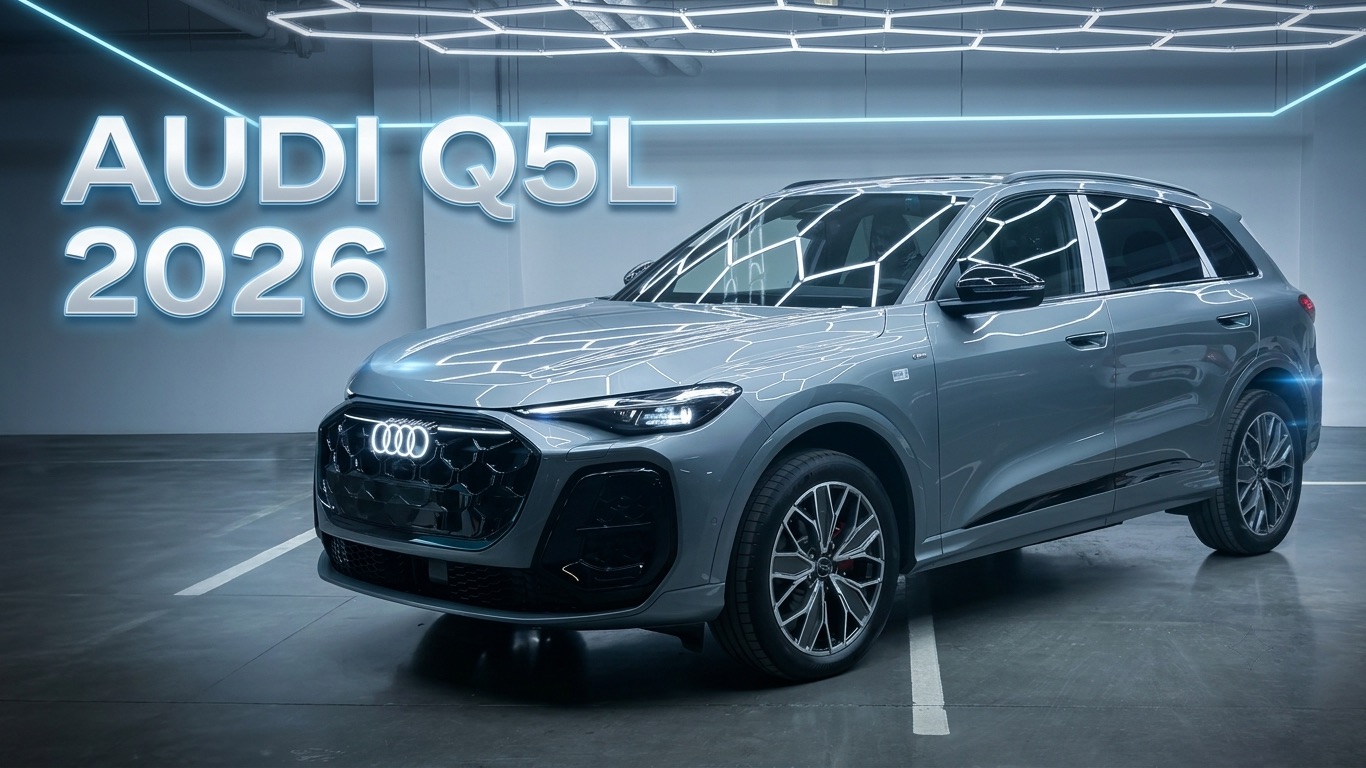 AUDI Q5L 2026 Metallic Grey — строгий премиум