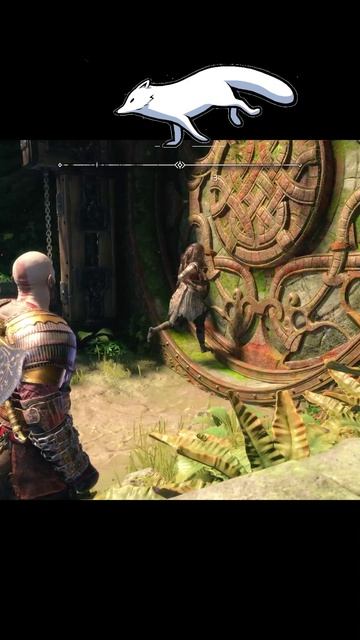 God Of War Рагнарёк (Фрея куда-то бежит)