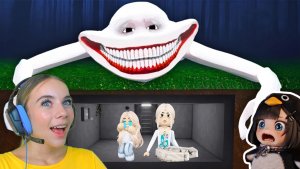 СТРОЮ БУНКЕР, ЧТОБЫ ЗАЩИТИТЬ МАЛЫША АЛЁНУ ОТ МОНСТРОВ в ROBLOX!