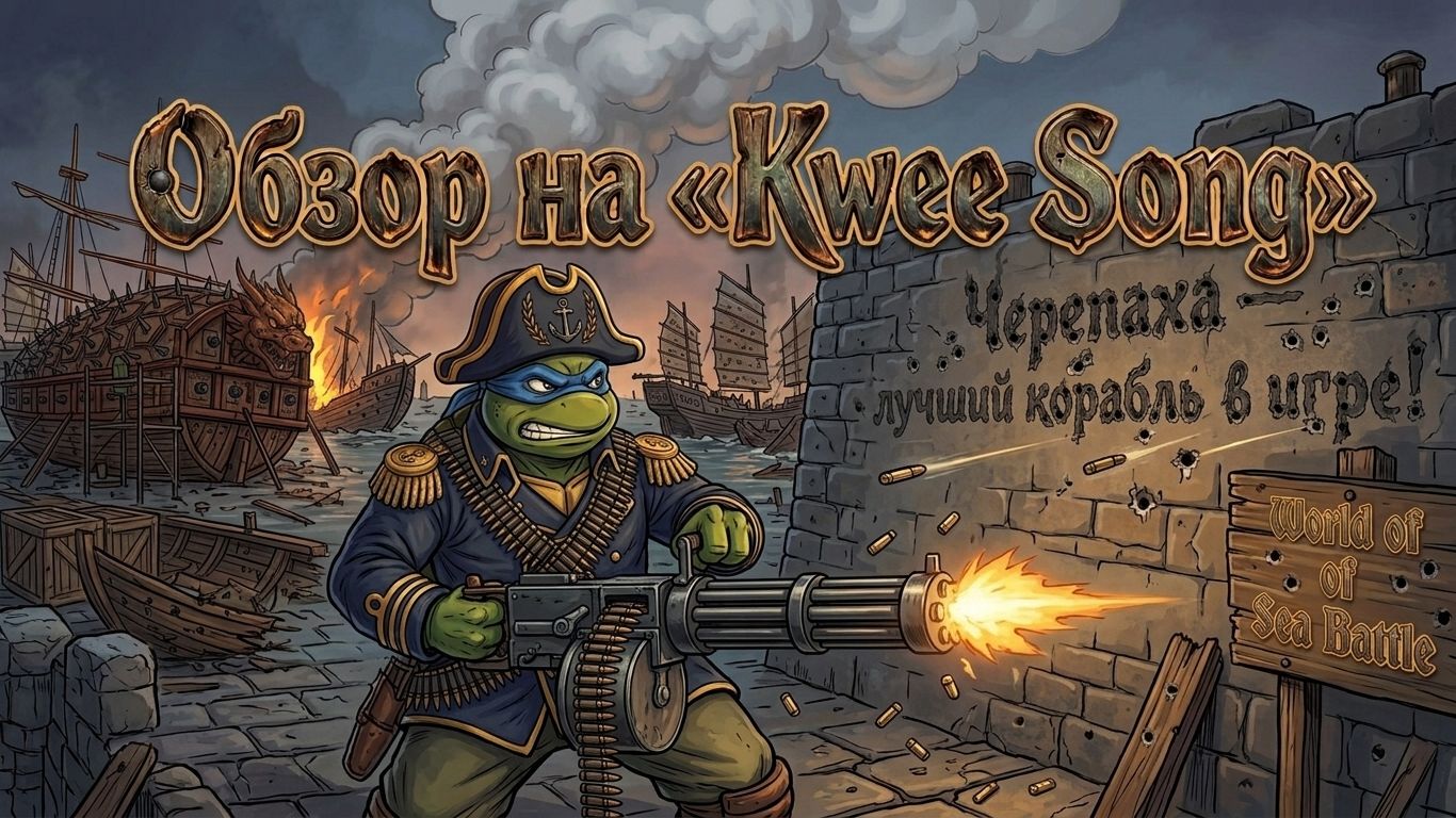 World Of Sea Battle обзор боевого пханоксона 5-го ранга «Kwee Song» за 3 000 марок