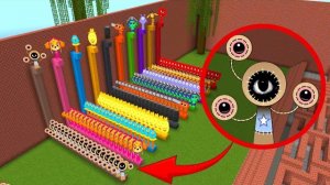 Sprunki ОС:Nextbots Buddy 4 в цветных линиях — мод для Minecraft PE 🎨🎮
