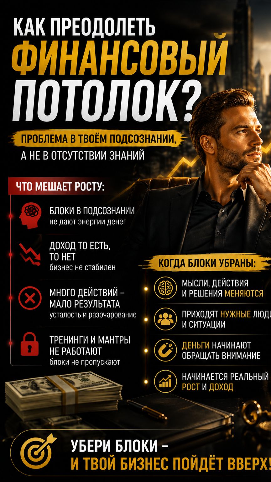 Как наконец выйти на новый уровень денег (1)