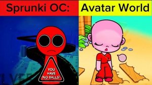 Мой Sprunki OC: Мяч против Треугольника в Avatar World 🎮⚽🔺