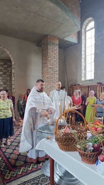 #Преображение Господа Бога и Спаса нашего Иисуса Христа. Освящение воды и плодов земных. 5 часть