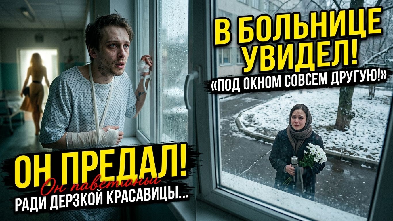 Аудиорассказ: Предал невесту ради красавицы, но в больнице увидел под окном совсем другую...