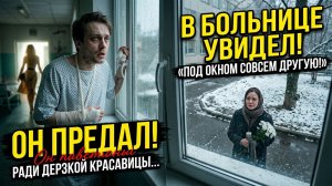 Аудиорассказ: Предал невесту ради красавицы, но в больнице увидел под окном совсем другую...