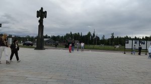 Парк «Патриот»,  перед Храмом Вооруженных сил России