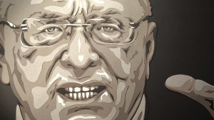 Жириновский. Рельефная аппликация.