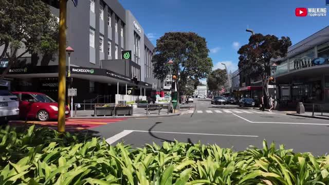 🇳🇿 Нью-Плимут, Новая Зеландия - Прогулка по городу