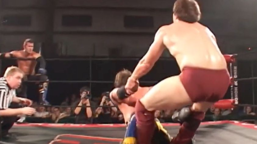 Motor City Machine Guns Vs Bryan Danielson And Austin Aries (ROH Fueling The Fire, 2008-08-01)