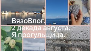 ВЯЗОвлог, 2 декада августа 2026