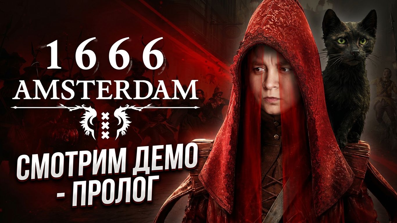 Первое знакомство с прологом Amsterdam 1666: Что скрывает этот город?