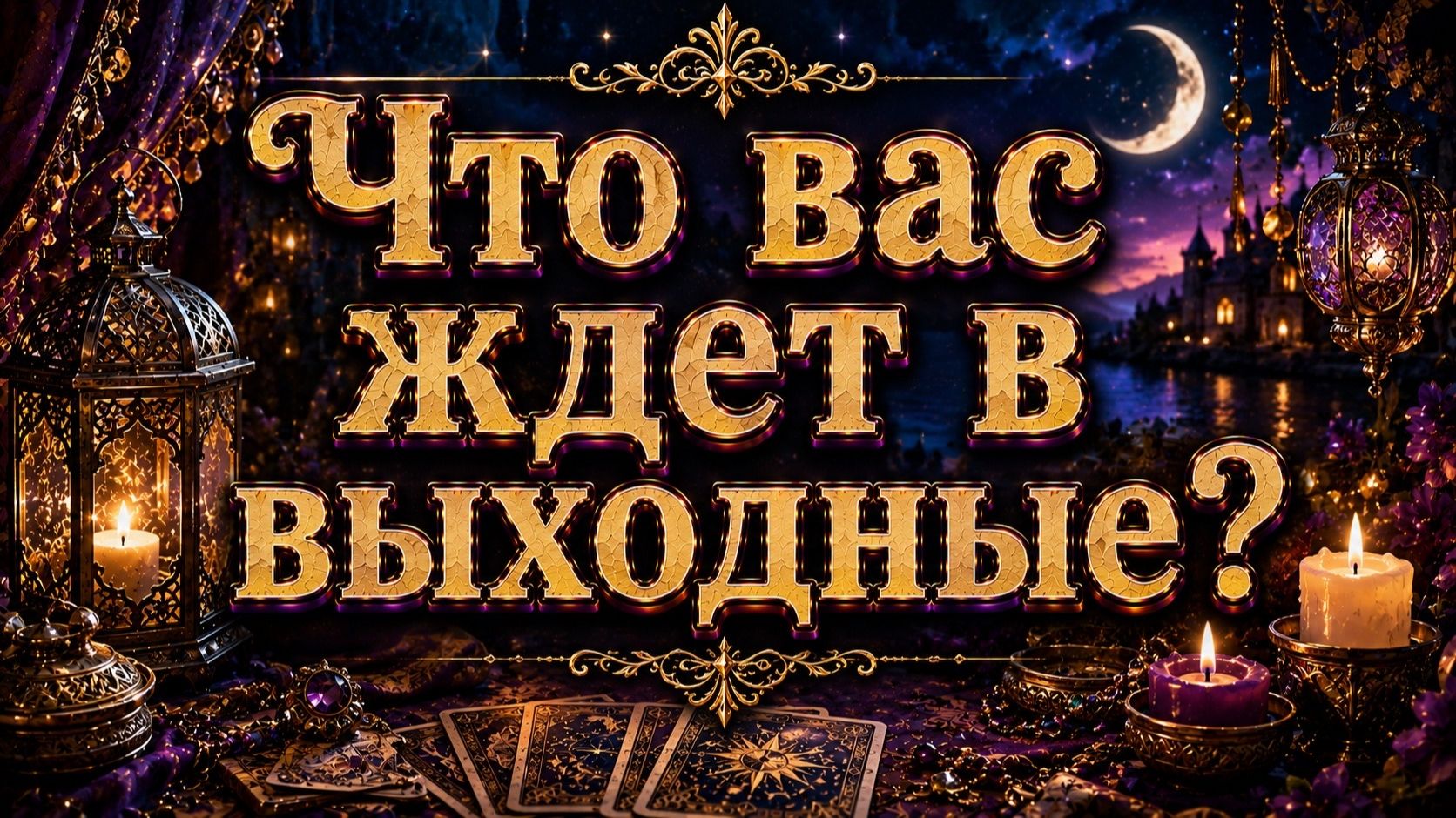Что вас ждёт в выходные? Гадание пасьянс Tarot Reading