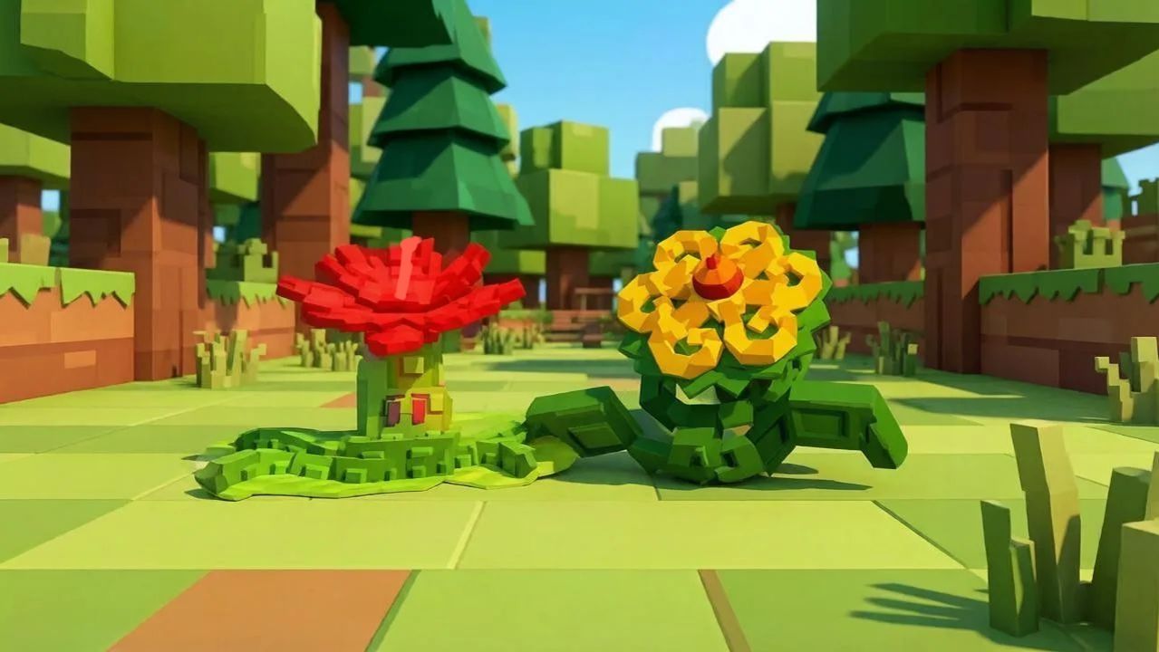 Garden Tower Defense, новые юниты: Bouncebloom и Medusa Flower