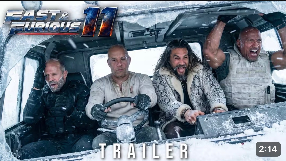 Форсаж 11:последняя поездка трейлер