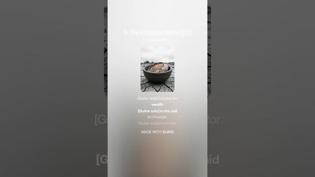 9. The Common Bread [12]