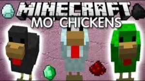 Обзор Модов Minecraft # 38! Нашествие Куриц (Mo' Chickens Mod)