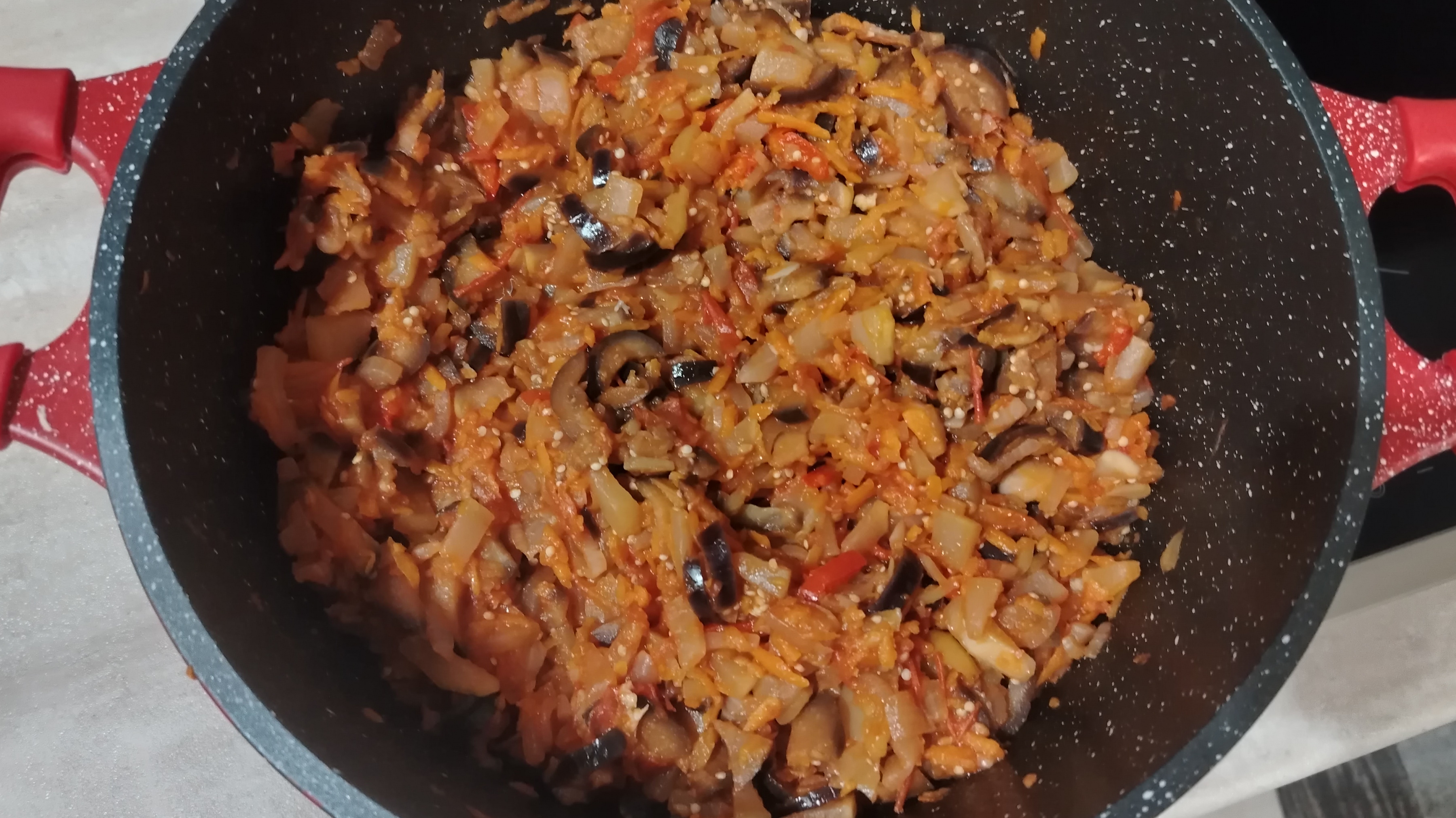 Дневная суета.... Вечерняя готовка овощного рагу 🍲