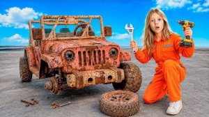 Настя и подарок на день рождения для подруги, сделанный своими руками