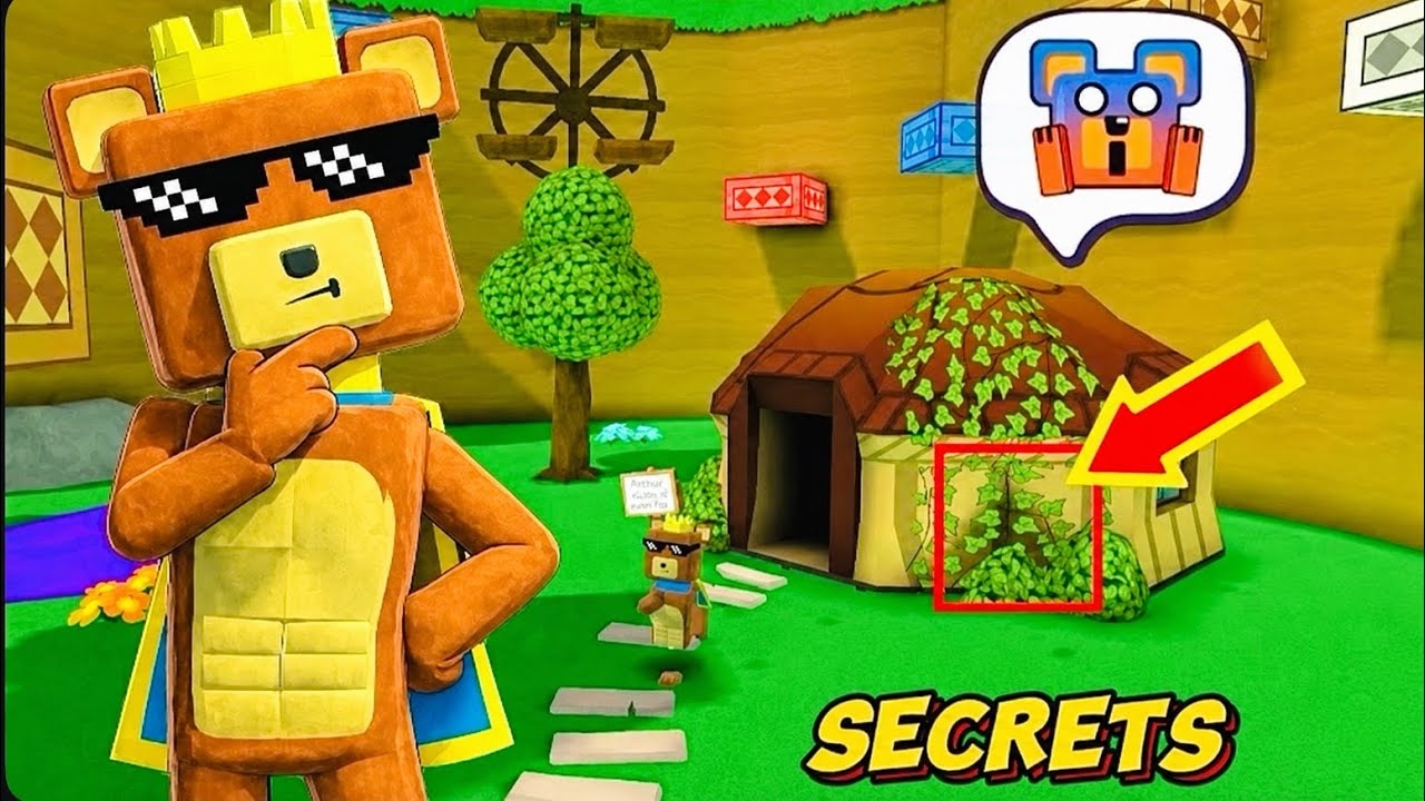 СУМАСШЕДШИЙ ЖУК И СЕКРЕТНАЯ КОМНАТА В ПРИКЛЮЧЕНИИ Супер МедведяSuper Bear Adventure