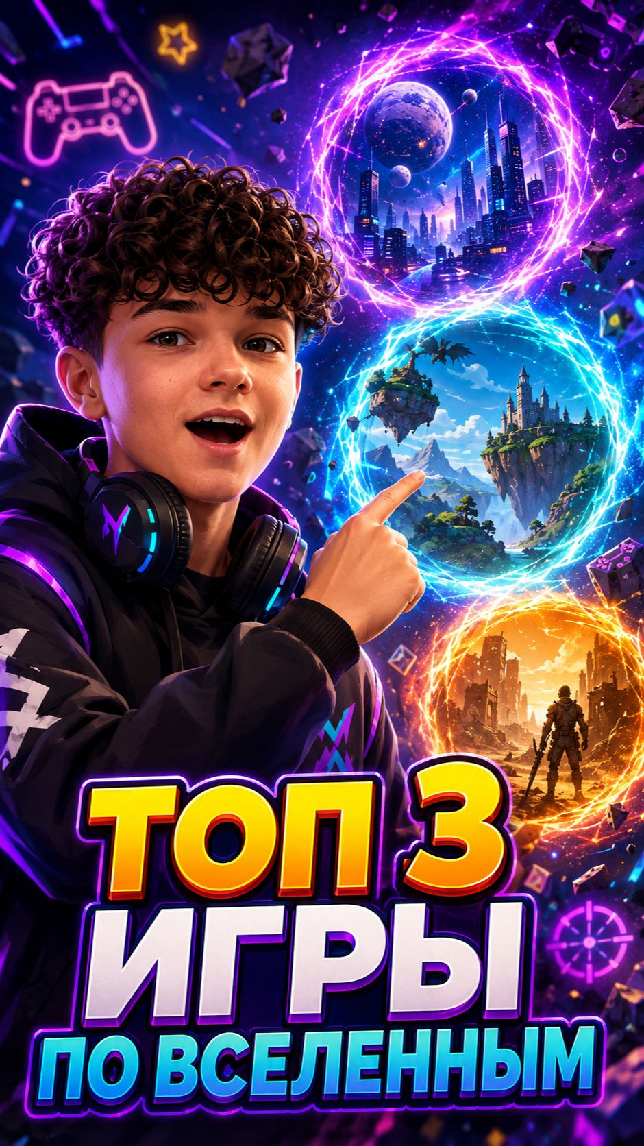 Топ 3 игры по вселенным