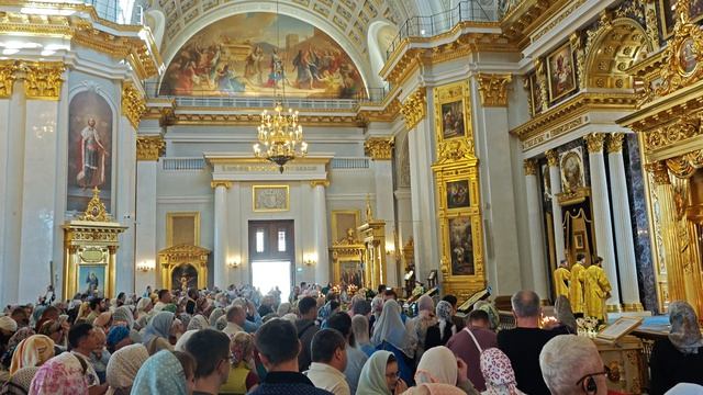 Служба - Мощи Св. Спиридона, Казань 22.08.26г.