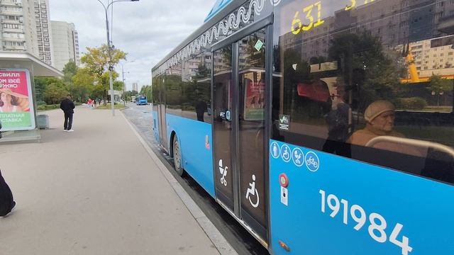 Автобус ЛиАЗ 5292 борт 191984 маршрут 631