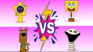 СПРУНКИ ОС 🎮: ГОЛОДНЫЙ ЧЕРВЬ 🪱 🆚 ГУБКА БОБ 🧽 🆚 СКУБИ-ДУ 🐶 🆚 GLOWBY | TILES HOP 🔥