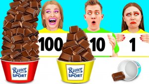 100 Слоев Еды Челлендж _ Смешные Кулинарные Войны