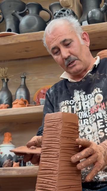 Секреты мастера, который создаёт невозможное из Глины #гончар #ceramics #clayart #pottery