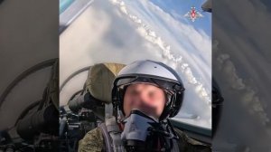Боевая работа экипажей Су-35с