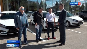 В Сыктывкаре трем пострадавшим на производстве вручили ключи от автомобилей