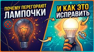 Почему перегорают лампочки и как это исправить