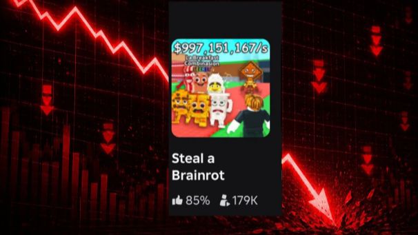 ПАДЕНИЕ STEAL A BRAINROT