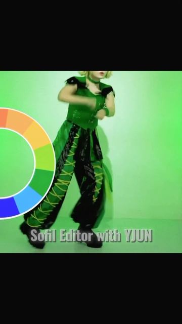 I Made Her An Edith In Rainbow Style! 😻😊💚