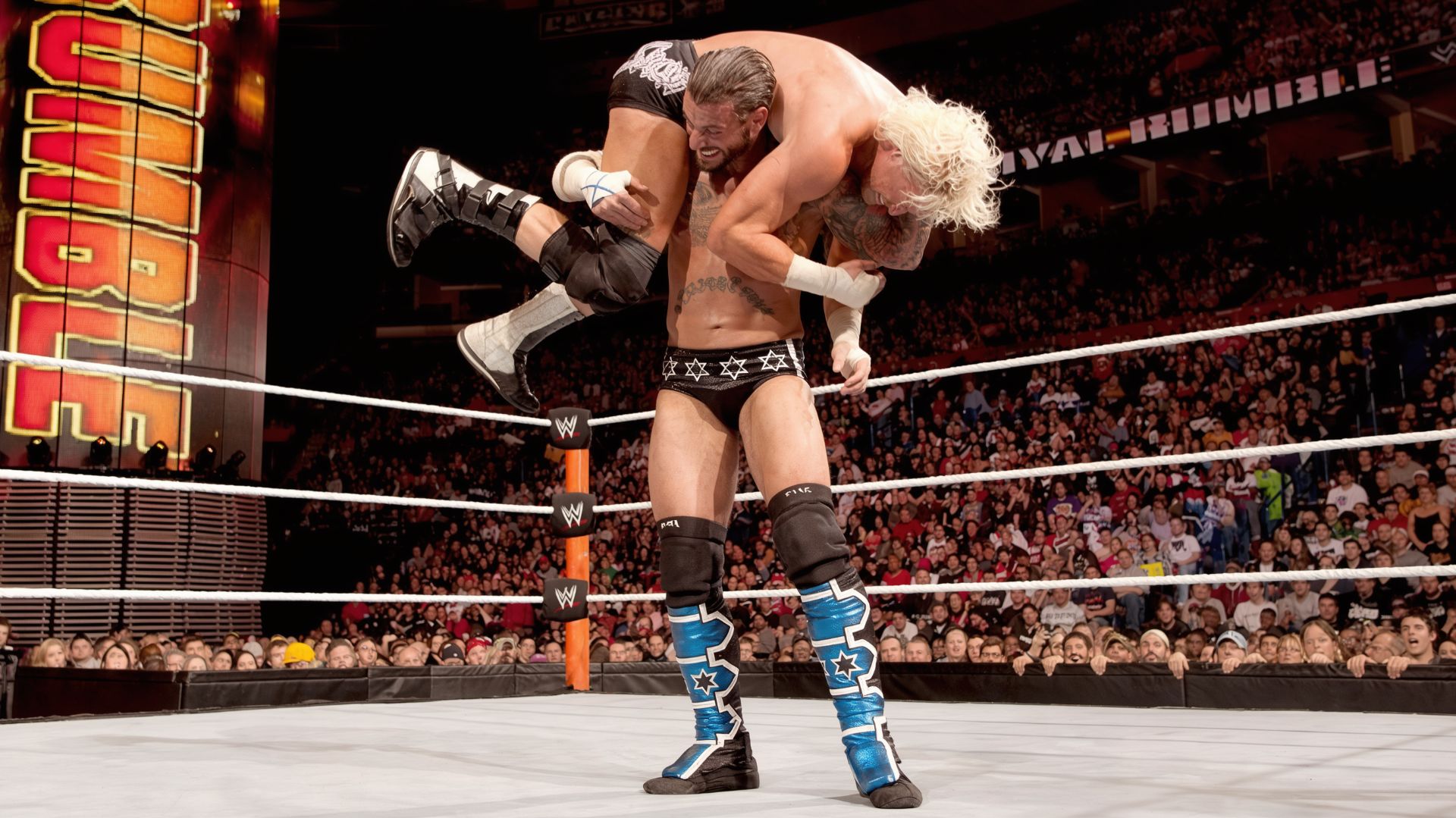 Dolph Ziggler Vs CM Punk (WWE Royal Rumble, 2012)
