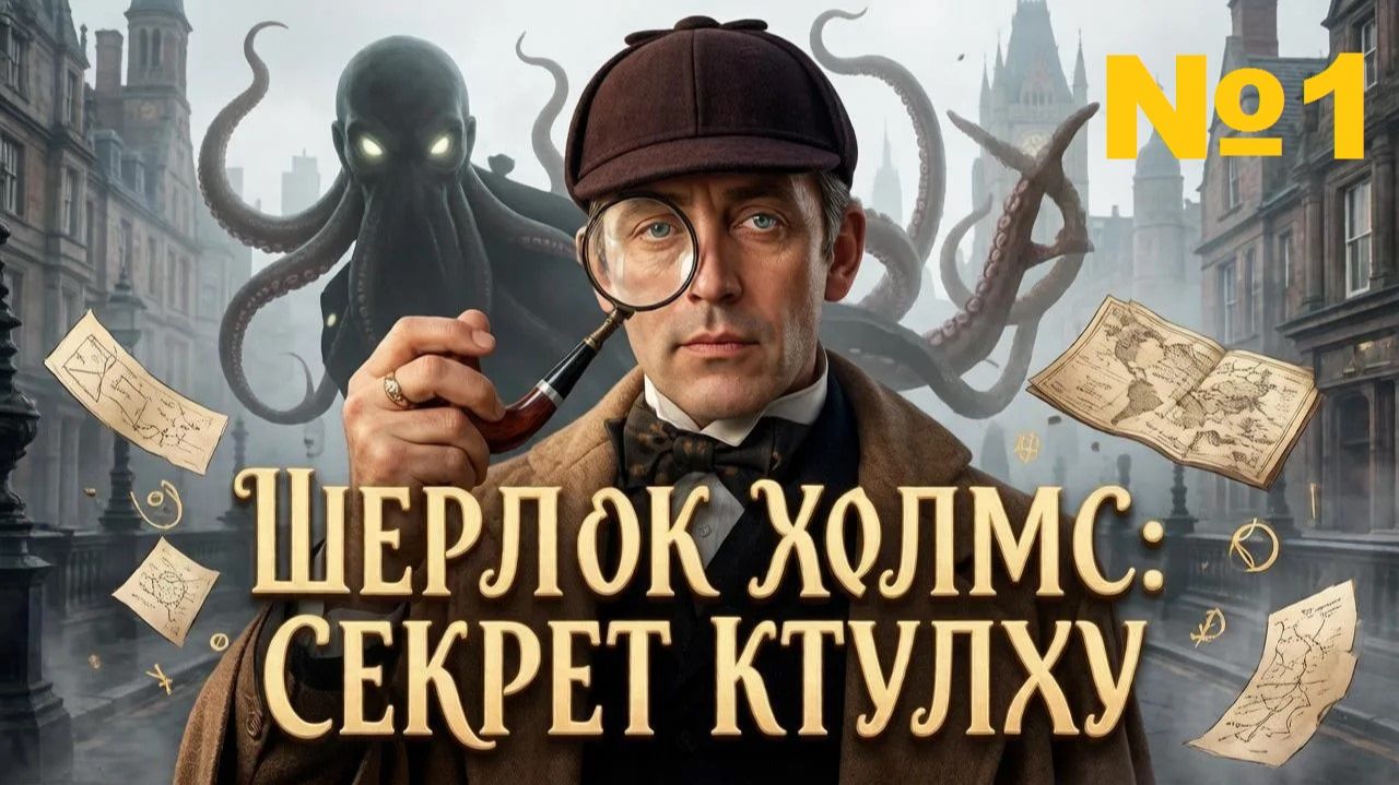 Шерлок Холмс. Секрет Ктулху. Часть 1