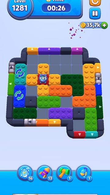 Color Block Jam 1281 уровень