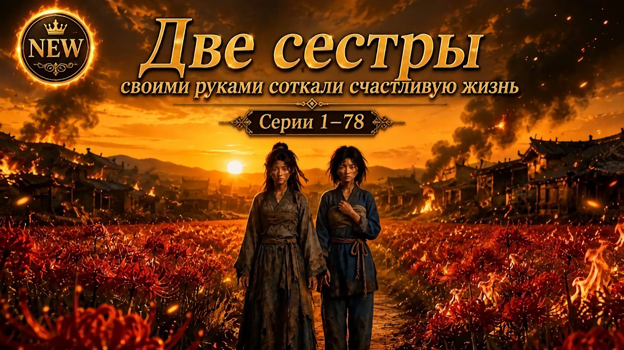 Две сестры своими руками соткали счастливую жизнь Беглянки изменили судьбу Китайская дорама Аниме