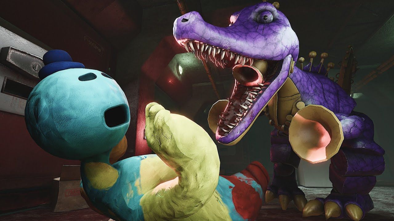Что, если DOEY встретится с SAXOSAURUS — Poppy Playtime, глава 5