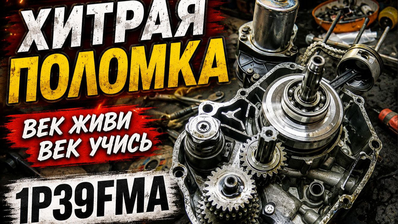 Хитрая поломка 1P39FMA. Первая скорость. Век живи век учись.