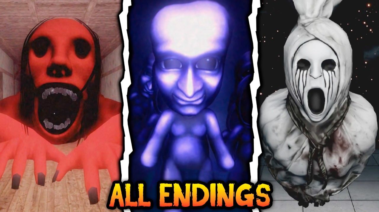 PETAPETA, AOONI Nightmare и POCONG: Проклятая больница — все концовки | Roblox