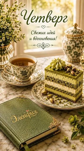 неделя с десертами 🍰