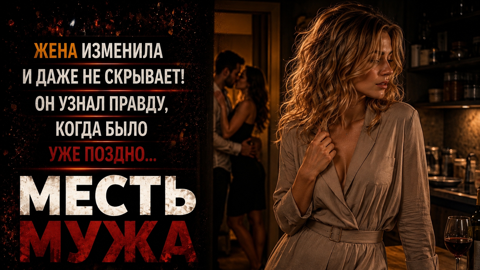 ЖЕНА ИЗМЕНИЛА МУЖУ..... РАЗРУШИВ СЕМЬЮ. МЕСТЬ МУЖА