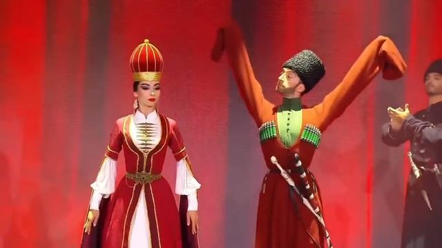 Ансамбль Кабардинка княжеский танец